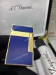 Replacement Replica S T Dupont Blue Gold Lighter (4)_th.jpg